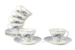 Mikasa Moor P038.134928 Lavender Flutter 6lı Kahve Fincan Seti 90cc