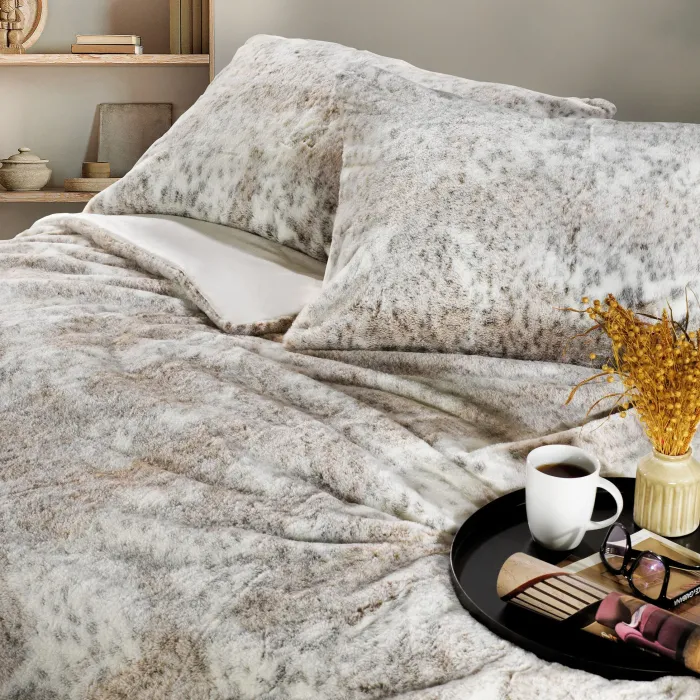 Zebra Casa Leopard Çift Kişilik Comforter Set