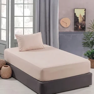 Zebra Casa Lidya Çarsaf Yastık Set Bej T.k