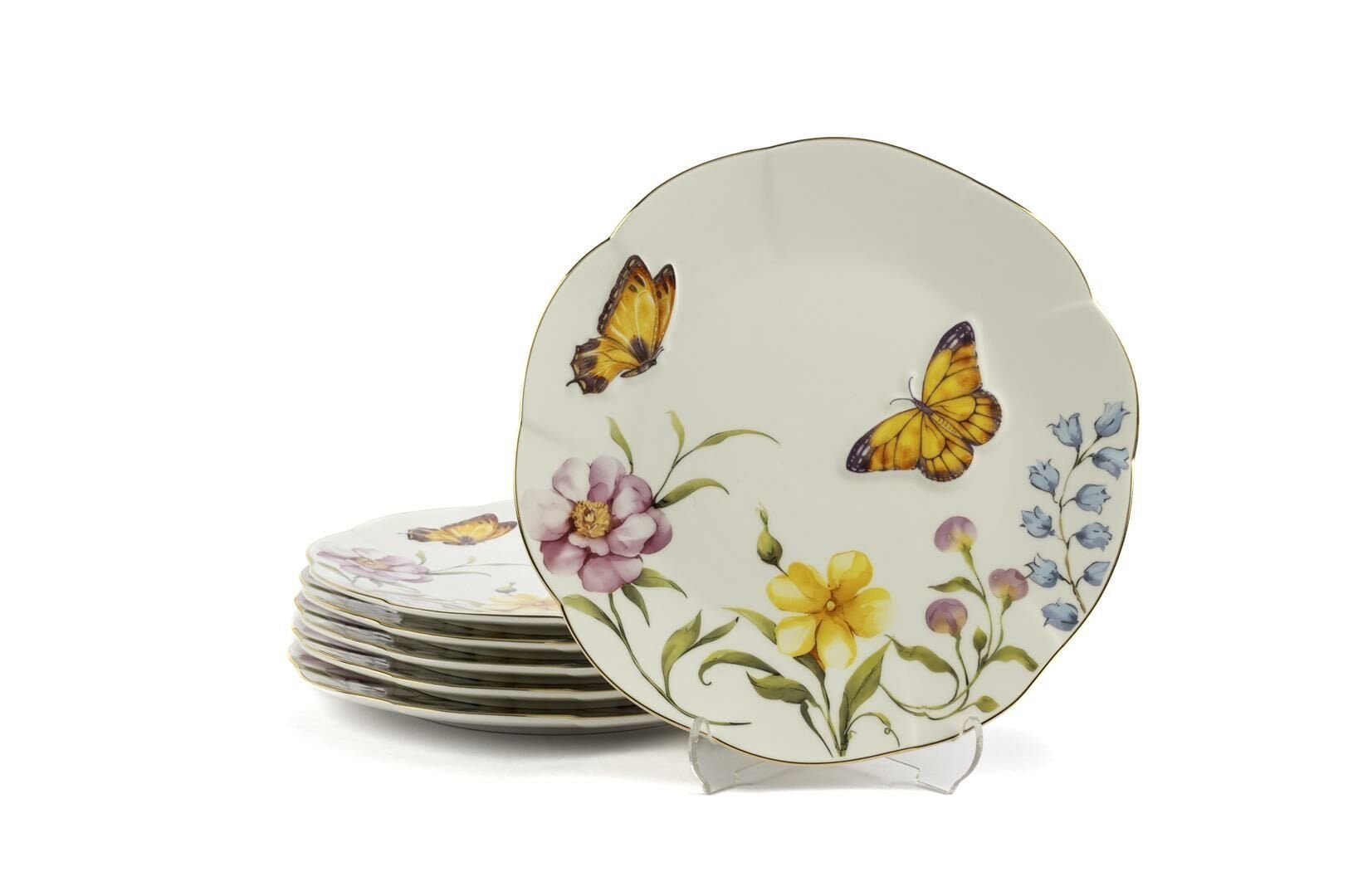 Mikasa Moor Mariposa 6'lı Pasta Tabağı 21 cm - Bursa