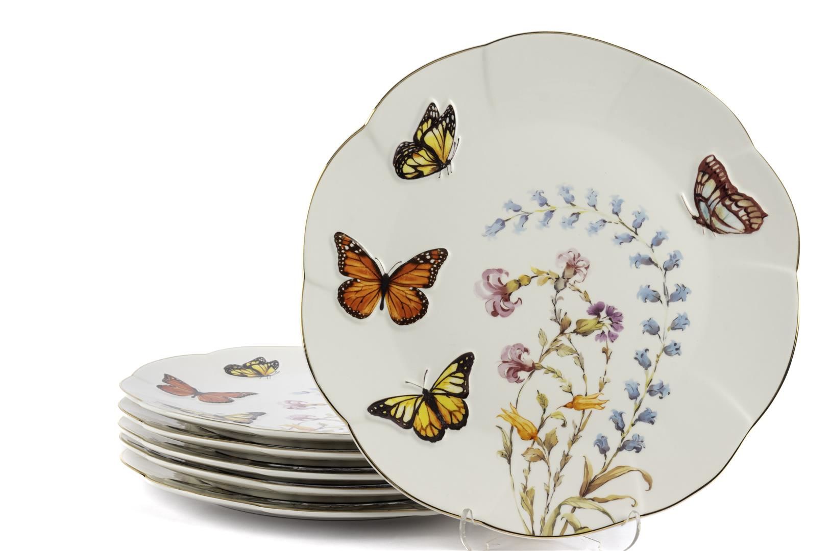 Mikasa Moor Marıposa 6’lı Servis Tabağı 27 Cm 101265 Mikasa Moor Marıposa 6’lı Servis Tabağı 27 Cm 101265