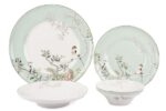 Mikasa Moor Bird Garden Yeşıl 24 Prç Yemek Takımı P038 101463