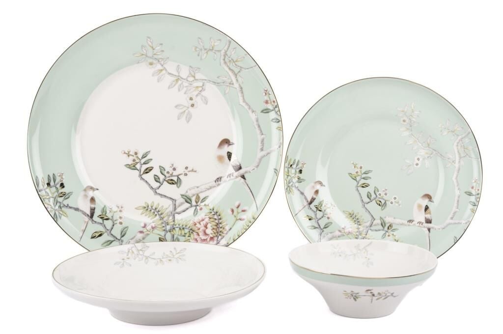 Mikasa Moor Bird Garden Yeşil 24 Parça Yemek Takımı - Mikasa Moor (Bursa)