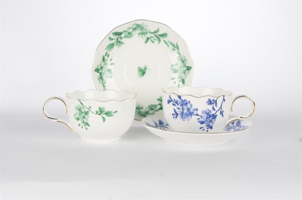 Mikasa Moor Leaf Elegance 2'li Çay Fincan Seti 220cc - Mikasa Moor (Bursa)