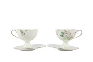 Mikasa Moor P367.132337 Mint Petal 2li Kahve Fincan Seti 90cc