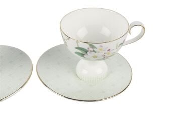 Mikasa Moor Mint Petal 2'li Kahve Fincan Seti 90cc - Mikasa Moor, Bursa