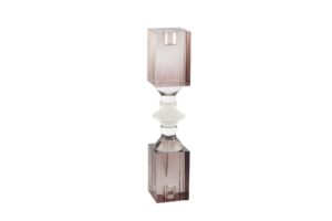 Mikasa Moor Mor Beyaz Kristal Mumluk 6x30cm P214.130906