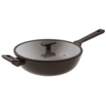 Sambonet Non Stıck Wok Tava Kapaklı 30 Cm