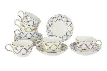 Mikasa Moor Romantic Charm 6lı Kahve Fincan Seti 90cc P367 117853 Mikasa Moor Romantic Charm 6lı Kahve Fincan Seti 90cc P367 117853