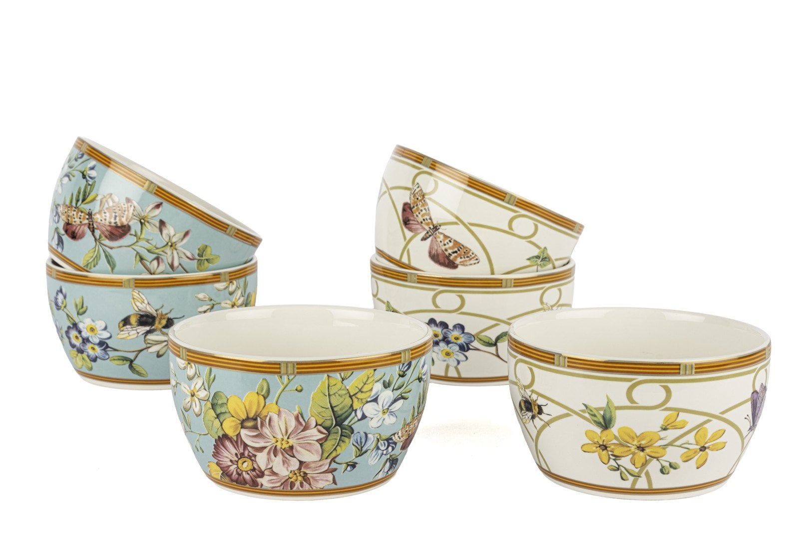 Mikasa Moor Gardenia Luxe 6lı Kase Seti 10x6cm - Mikasa Moor, Bursa