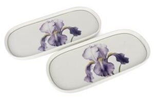 Mikasa Moor P388.132900 Art Of Botanica Lila 2li Oval Tabak 35x15cm