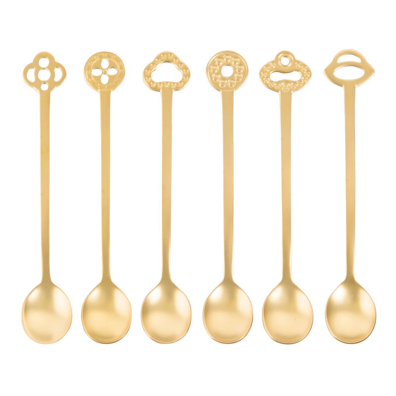 Sambonet Parti Kaşık Seti 2 Gold 6 Prç Sambonet Parti Kaşık Seti 2 Gold 6 Prç