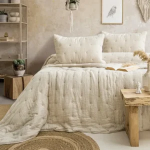 Zebra Casa Rita Yatak Örtüsü Bej Tk