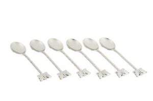 Mikasa Moor Silver 6’lı Kelebek Figürlü Çay Kaşığı P279 124622