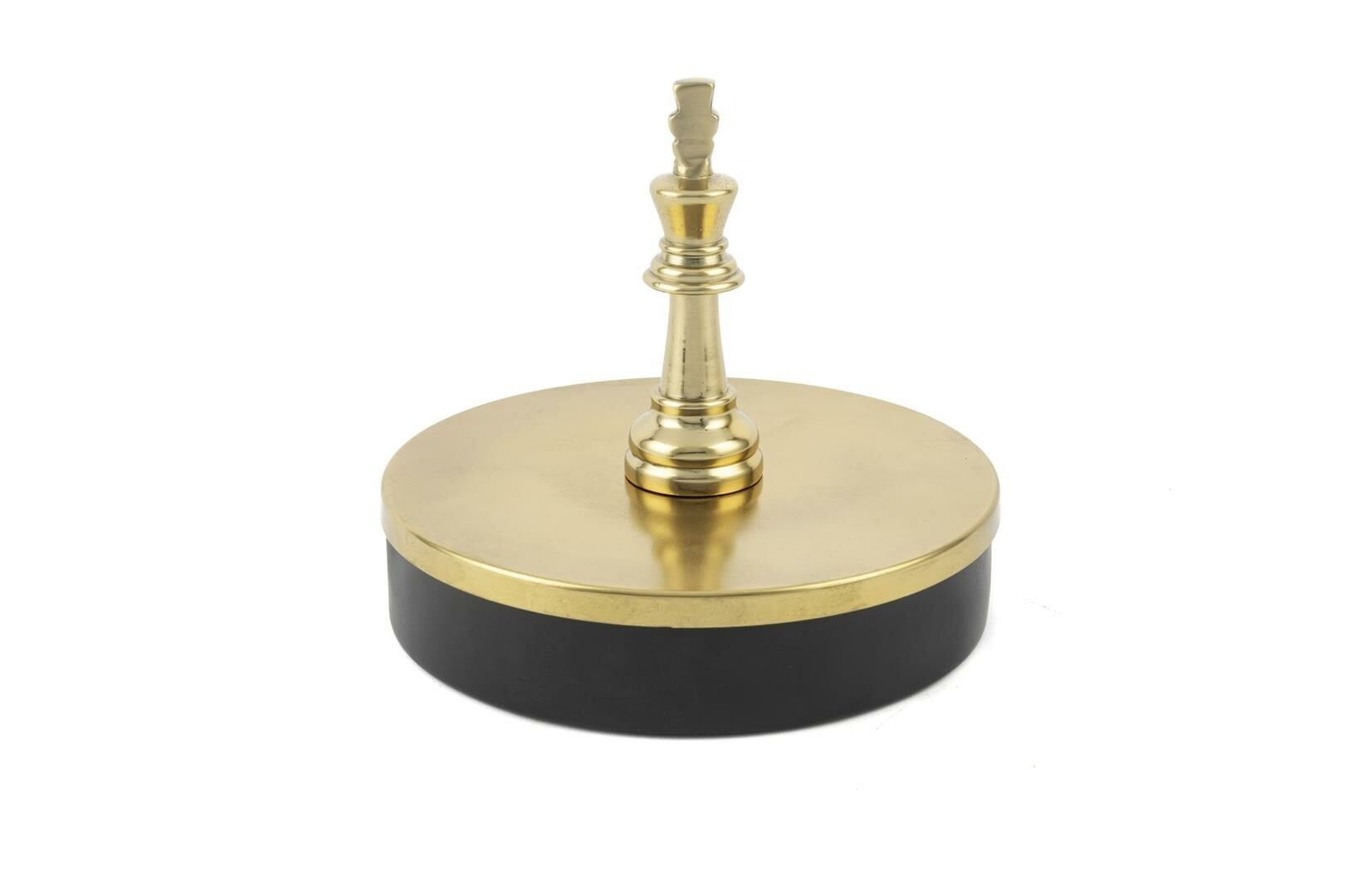 Mikasa Moor Şah Gold Siyah Metal Kutu 20x19cm - Mikasa Moor, Bursa