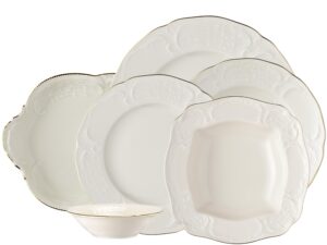 Rosenthal Sanssoucı Elfenbeın Gold 51 Prç