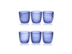 I.v.v. Glassmakers Sıxtıes 6’lı Indıgo Mavi Bardak Set 31 Cl
