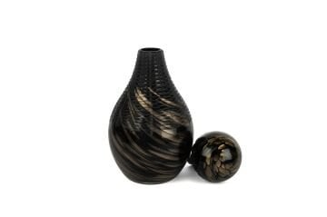 Mikasa Moor Siyah Bronz Dek Cam Şişe 18x36cm - Mikasa Moor, Bursa