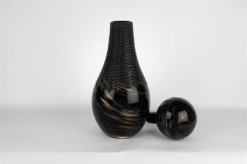 Mikasa Moor Siyah Bronz Dek Cam Şişe 19x47cm - Mikasa Moor, Bursa