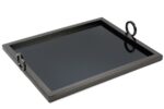 Mikasa Moor Siyah Metal Dik Aynalı Tepsi 45x36x8cm P256.314507