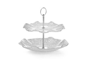 I.v.v. Glassmakers Specıal 2 Katlı Sunum H.24,5 Cm