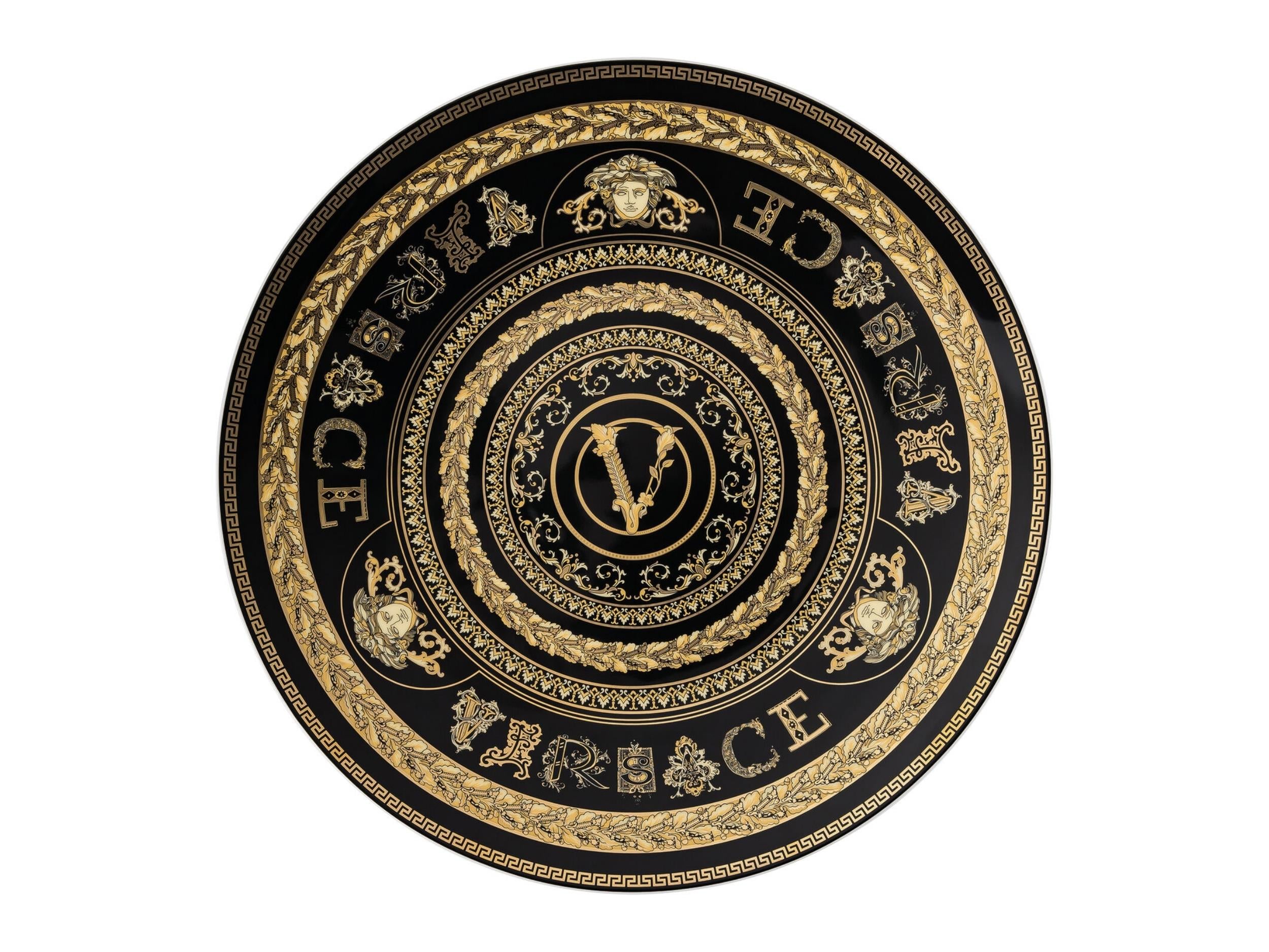 Versace Vırtus Gala Black Supla 33 Cm Versace Vırtus Gala Black Supla 33 Cm