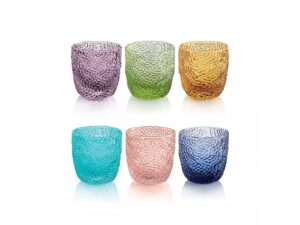 I.v.v. Glassmakers Trıcot 6’lı Renkli Bardak Set 30 Cl