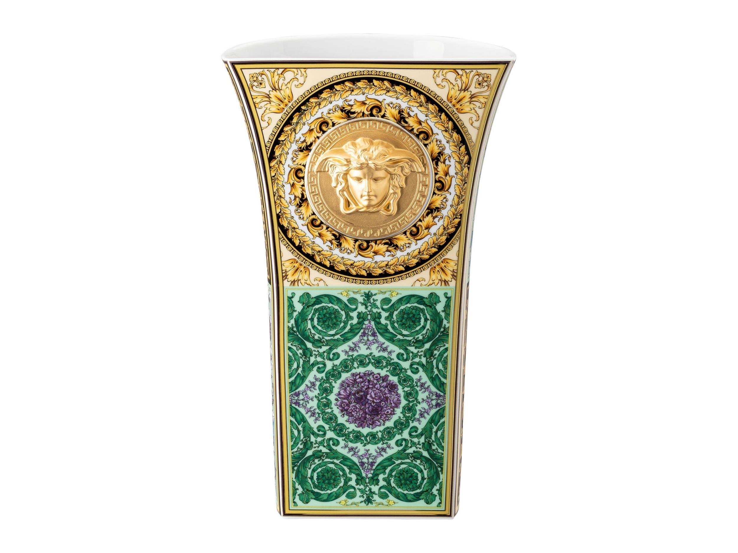 Versace Barocco Mosaıc Vazo 34 Cm Versace Barocco Mosaıc Vazo 34 Cm