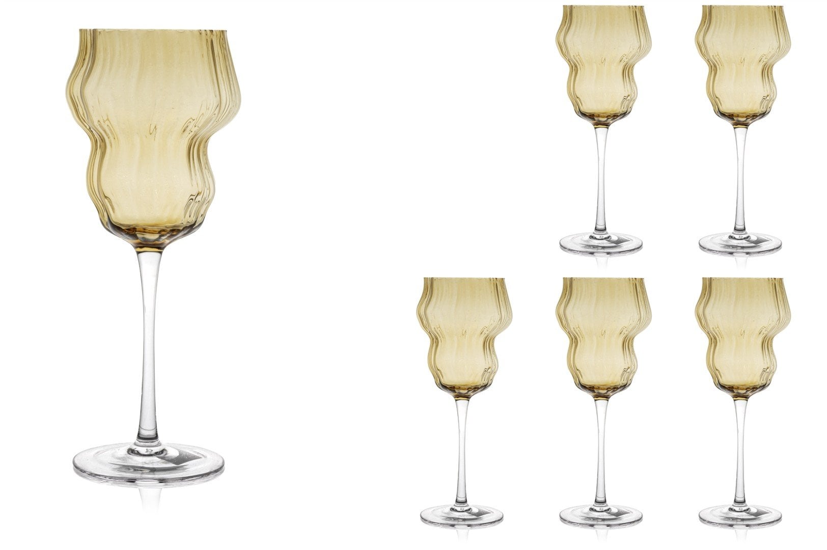Mikasa Moor Vintage Flame 6'lı Kırmızı Şarap Kadehi 410ml