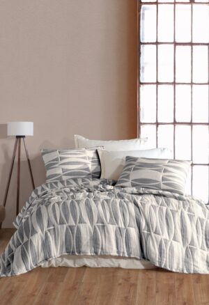 Zebra Casa Dionis Yatak Örtüsü Tk Lacivert 180×240 Cm