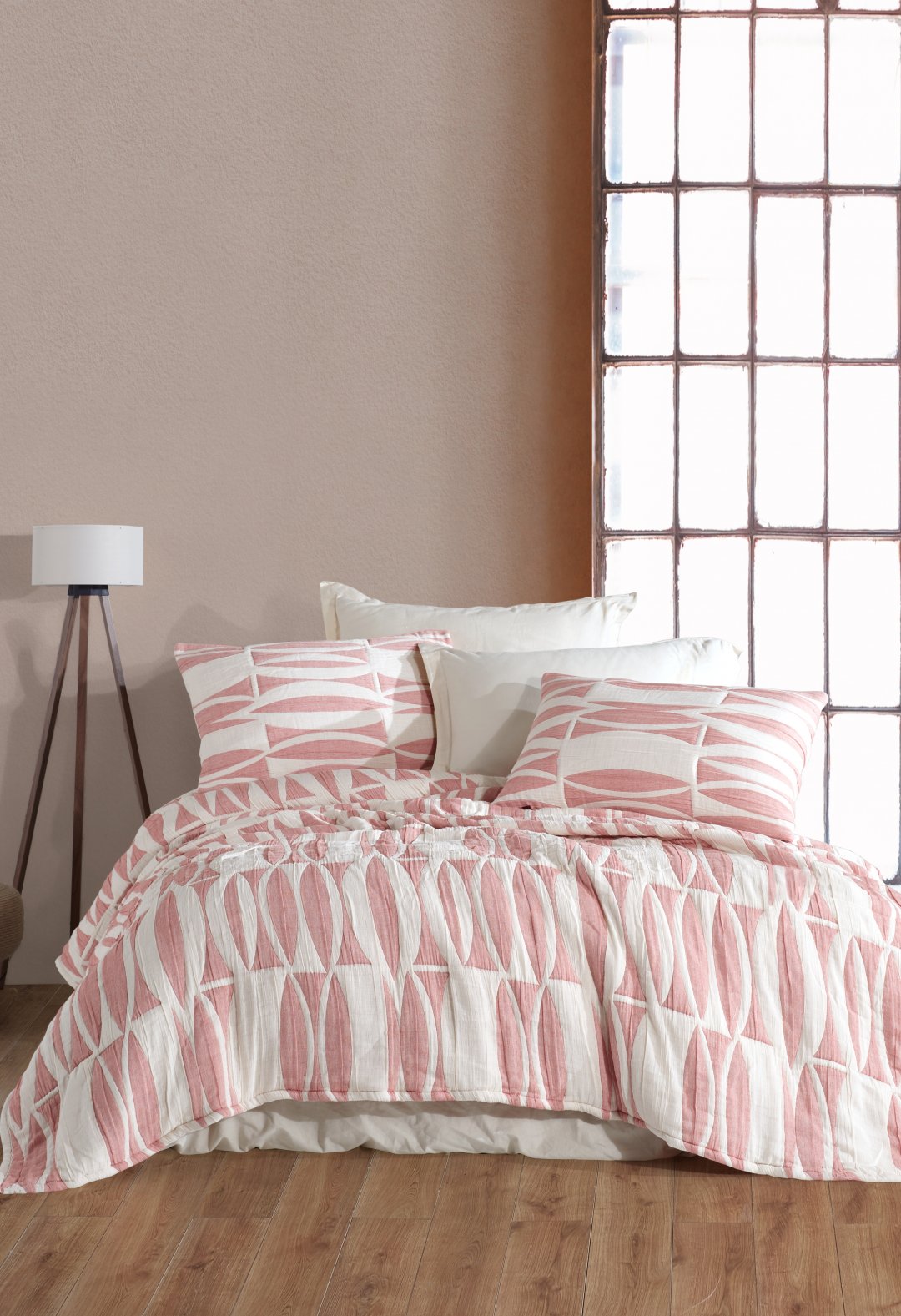 Zebra Casa Dionis Yatak Örtüsü Çift Kişilik Bakır 240x260 - Zebra Casa, Bursa