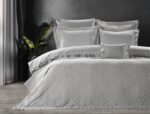 ZEBRA CASA LIZBON YATAK SETİ GRİ