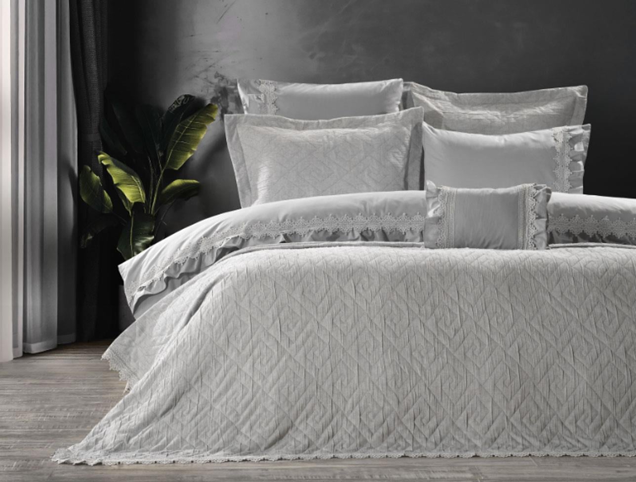 ZEBRA CASA LIZBON YATAK SETİ GRİ ZEBRA CASA LIZBON YATAK SETİ GRİ