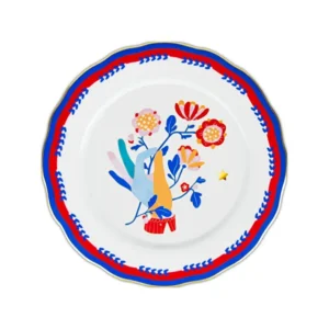 Bacı Mılano Mamma Mıa 6’lı El Desen Yemek Tabağı 28 Cm