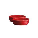 Emile Henry Creme Brulee Kasesi 2’li Set Kırmızı/Burgundy
