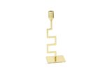 Mikasa Moor Gold Greek Metal Mumluk 9x7x25cm P289 372859