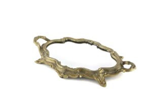 Mikasa Moor Gold Oval Aynalı Metal Dek Tepsi 46x28cm P248.809227