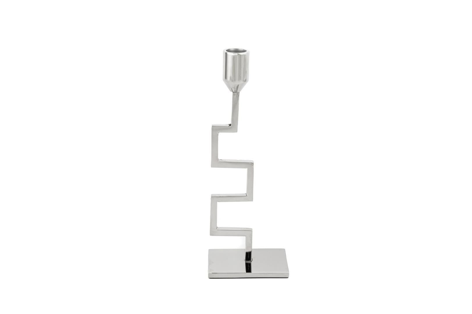 Mikasa Moor Silver Greek Metal Mumluk 9x7x25 Cm P289.373252 Mikasa Moor Silver Greek Metal Mumluk 9x7x25 Cm P289.373252